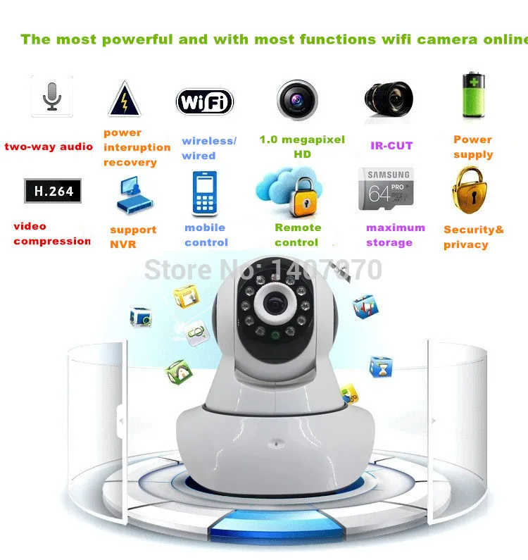 Pan & Tilt IP/Network IP Cam plug&play Onvif 720P Wifi Wireless HD IP Camera cctv 1.0 Megapixel H.264 P2P Pan & Tilt IP/Network IP Cam plug&play Onvif 720P Wifi Wireless HD IP Camera cctv 1.0 Megapixel H.264 P2P