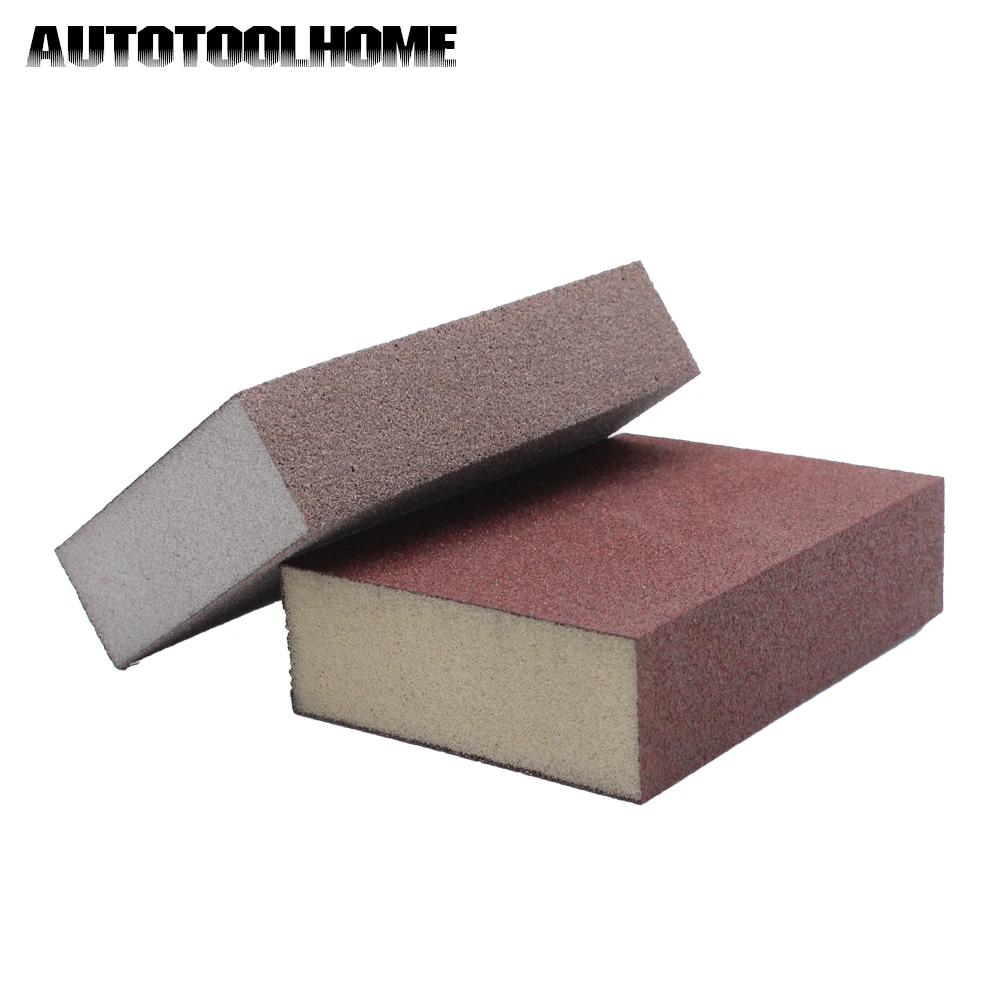 10pcs 180 800 Grit Sanding Sponge Abrasive Block Woodworking Buffering