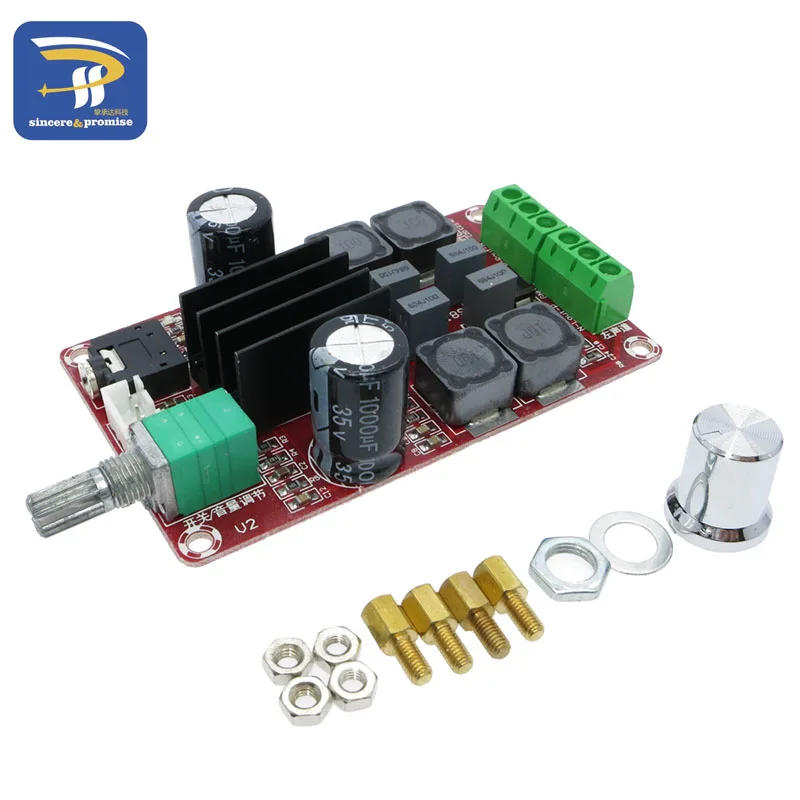 Плата цифрового усилителя TPA3116 2*50 Вт 2X50W TPA3116D2 двухканальный стерео усилитель
