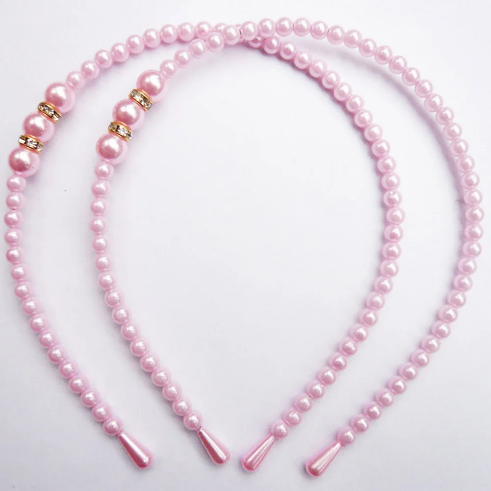 

Hot Sale Fashion Korean Lovely Princess Girls Headbands Bead Headbands Cute Kids Hair Accessories