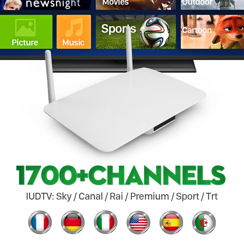 Q1404 Tv Box Android4.4 Android Iptv Set Top Box Iptv Box Europe Channels Iptv Account Europe 1700+ Channels Portugal Indian