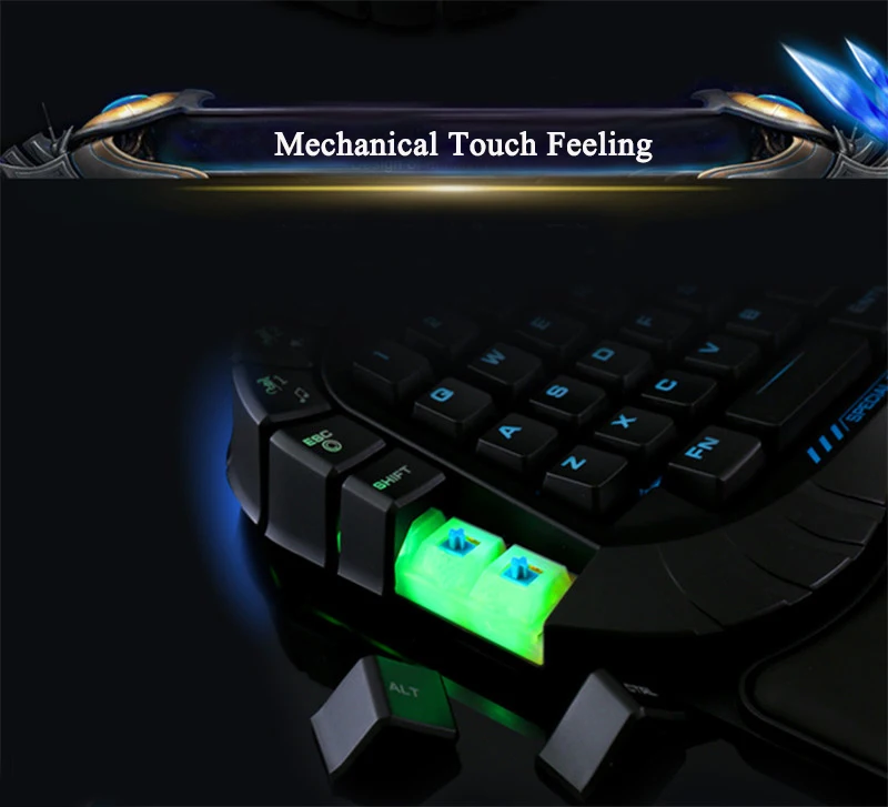 keyboard gaming wired