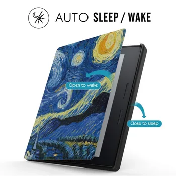 

Smart Magnetic cover for ebook Amazon Kindle oasis 7 inch 2017 e reader Case