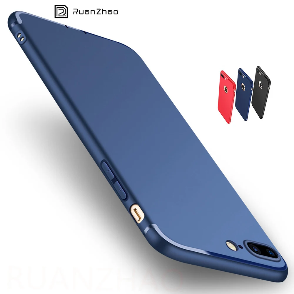 

For iPhone 6 6s 7 8 plus Silicone Case For iPhone X Soft TPU Dustproof Plus Silicone Cover for iPhone 8 7 plus 6 plus Phone Case