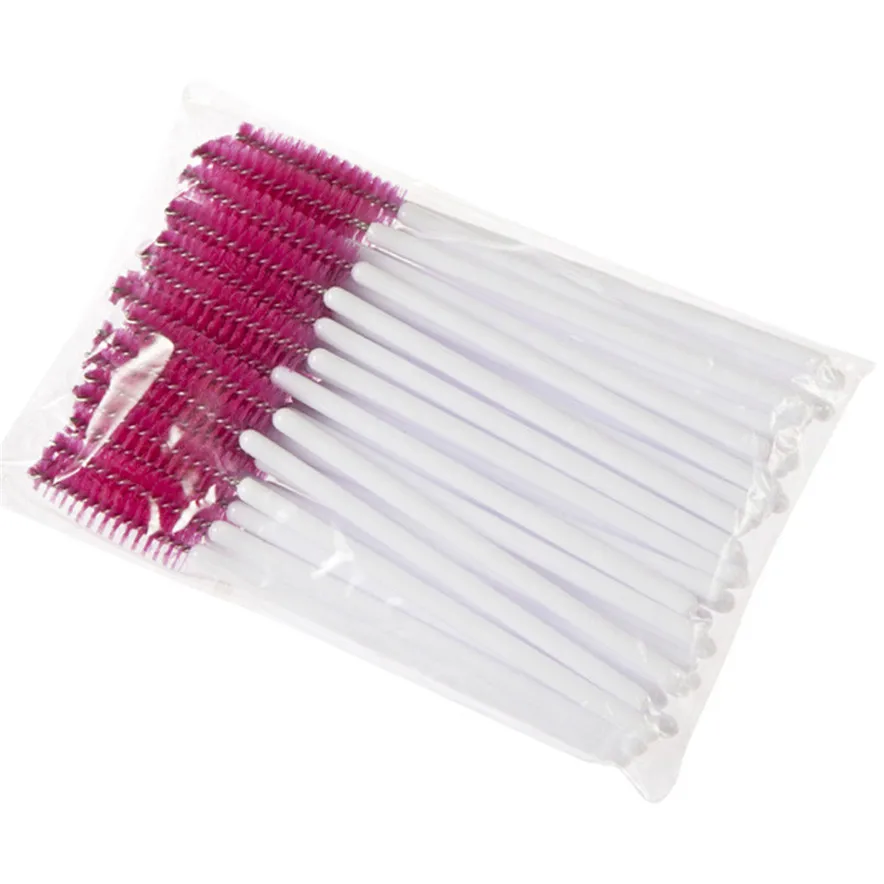

OutTop best seller 50pcs Disposble Eyelash Brush Makeup Cosmetic Tool Hot #23