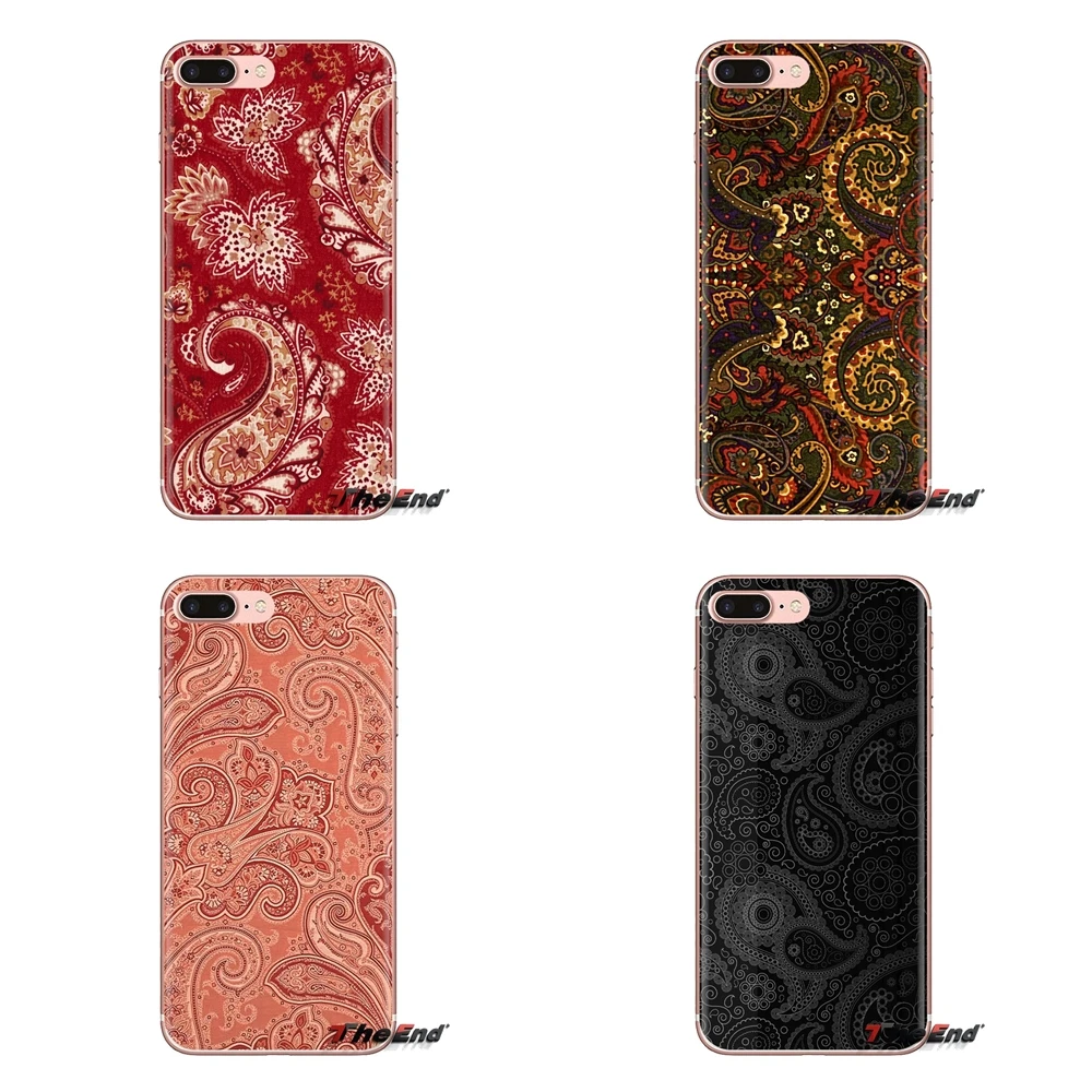 For HTC One U11 U12 X9 M7 M8 A9 M9 M10 E9 Plus Desire 630 530 626 628 816 820 830 Phone Shell Cases Paisley Flower Mandala Henna |