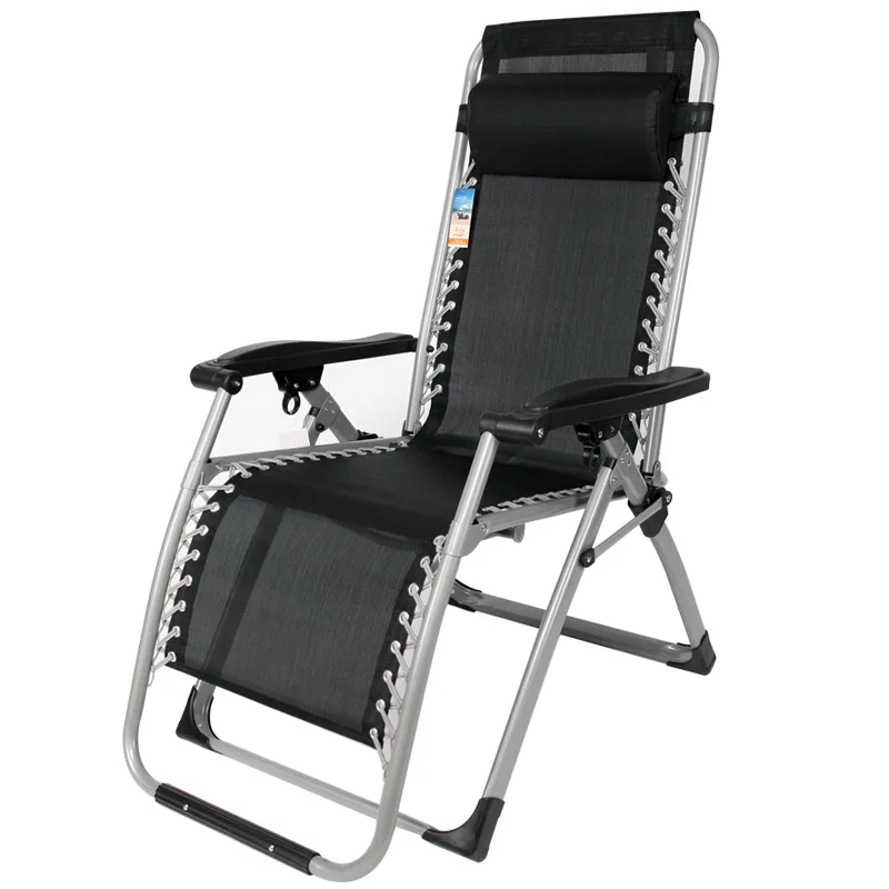 Tube lunch break chairs folding beach leisure chairs office lunch break