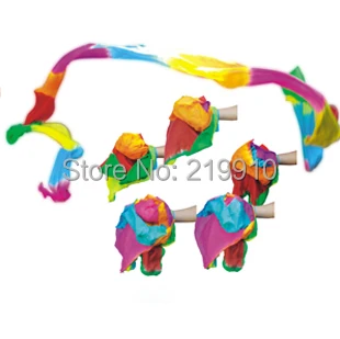 

Free Shipping Scarf blooming into rainbow silk -- Magic Trick, Fun Magic, Party Magic.