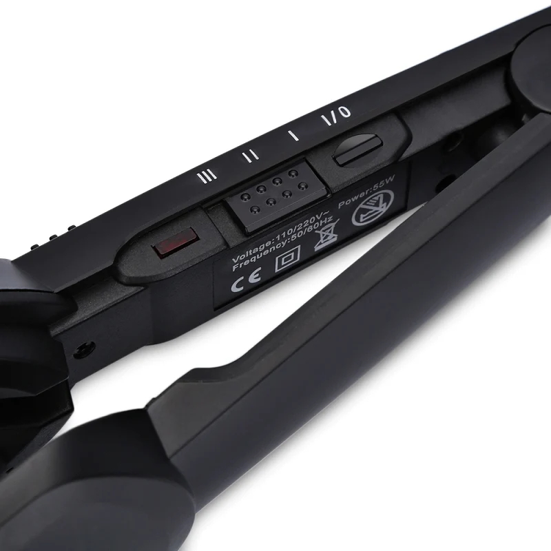 Kemei Hair Styler Professional Big Wave Curling Iron Wand Ceramic 3 Barrels Egg Rolls Hair Curlers Wave Iron Volume Styling Tool