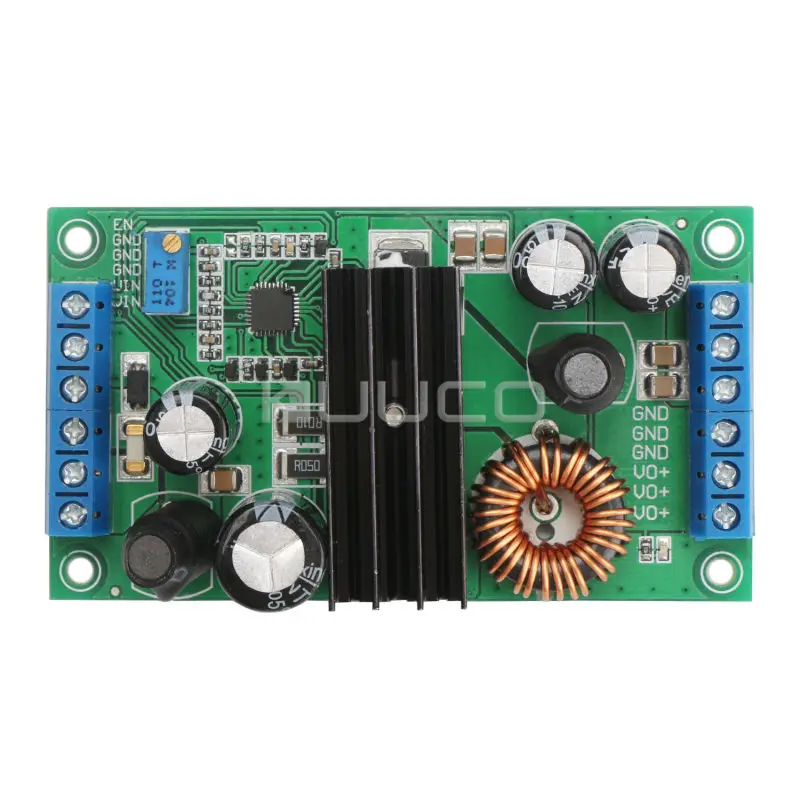 

12A Adjustable Voltage Regulator/Adapter DC 5~32V to 2~24V Automatic Step UP/Down Power Supply Module for Car/solar/Laptop etc