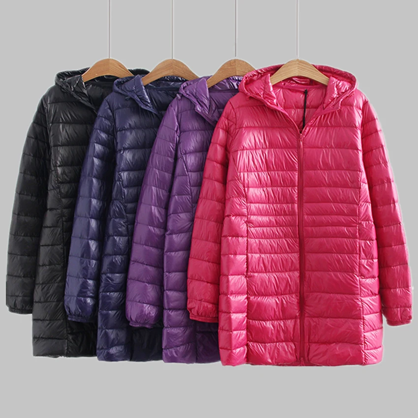 New Autumn Winter Plus Size 3XL 6XL Down Coat font b Women b font Ultra Light