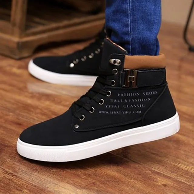 boys black canvas shoes