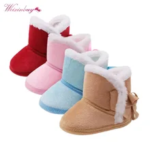Зимняя Теплая обувь для мальчика, вязаные свитера, сапоги, детские сапоги для маленьких мальчиков и девочек, От 0 до 1 года