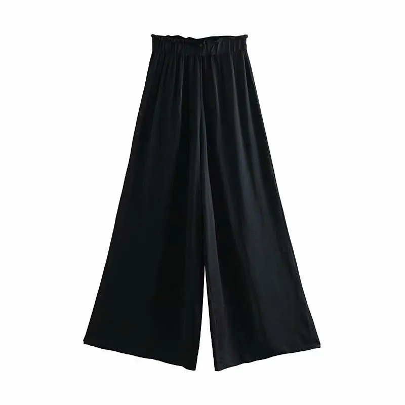 

Hot sale Ningning 45-1326 European and American fashionable wide-legged pants