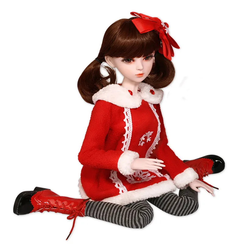 Рождественская Кукла 1/3 BJD кукла 56 см взрослая Секс Женская пластиковая шарнирная