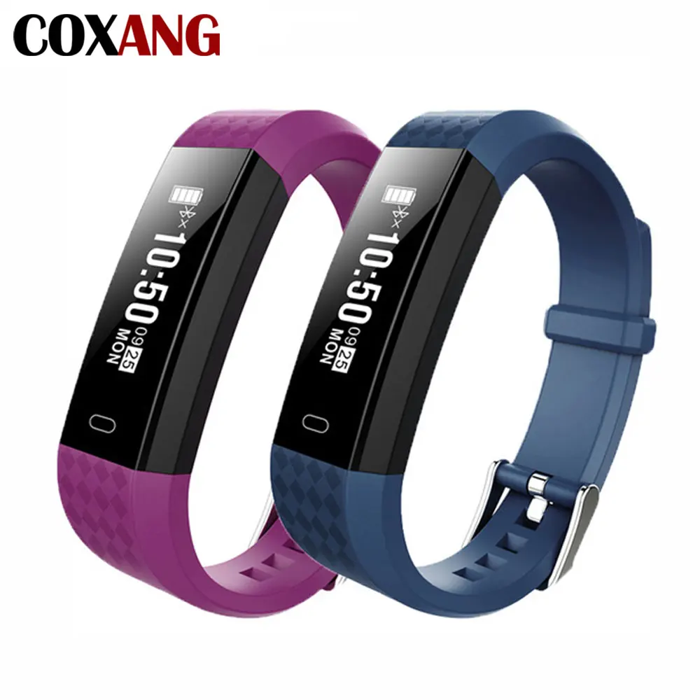 

COXANG ID115 Smart Bracelet Fitness Activity Tracker Heart Rate Monitor Cardiaco Smart Band Watch Veryfit id 115 Sport Wristband