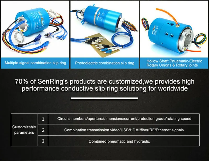 customized slip  ring