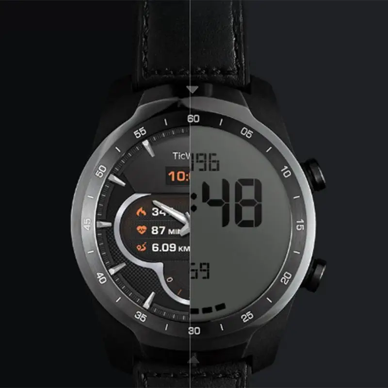 Оригинальные Смарт часы Xiaomi Ticwatch Pro Android GPS IP68 водонепроницаемые Поддержка NFC