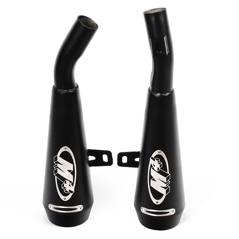 2010-2017 Z1000 Z1000SX para Kawasaki motocicleta tubo de Escape No DB asesino cola escapar Slip en la izquierda y la derecha con medio de 44mm