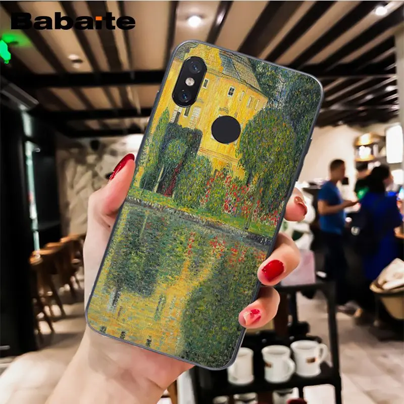 Babaite Kiss Gustav Klimt Ван Гог Звездная ночь звезда чехол для телефона для Xiaomi MiA1 A2 lite F1 Redmi 4X 5Plus S2 Note7 Redmi Note4