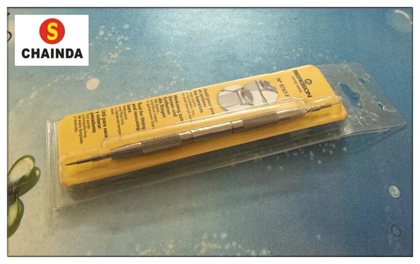 

Free Shipping 1pcs BERGEON 6767-F Fine Spring Bar Removing Fitting Tool Watch