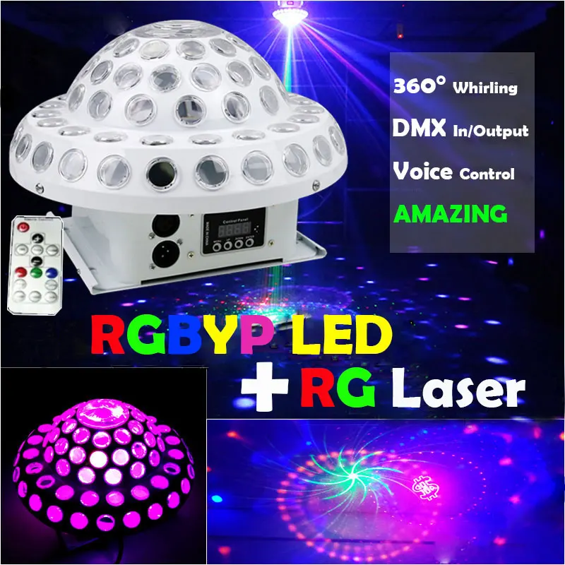 

Disco Ball Laser Cosmos Laser Stars Projector with RGB LED Moving Head Lighting DMX Input output DJ dj Equipment Party Lights