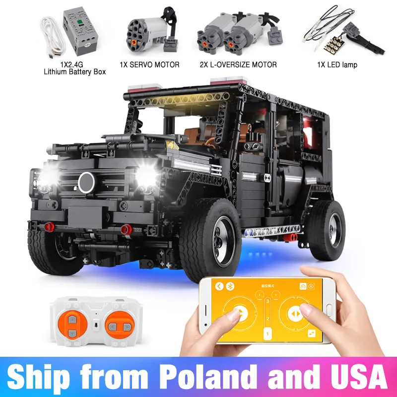 Форма King RC Motor Technic SUV G500 AWD Wagon комплекты моделей автомобилей строительные блоки