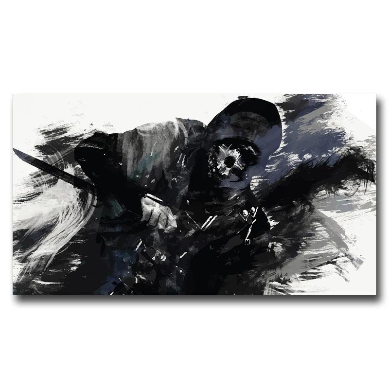 FOOCAME Dishonored The Outsider видео игра Искусство Шелковый плакат печатает домашний Декор стены картина 11x20 16x29 20x36 дюймов - Цвет: 004