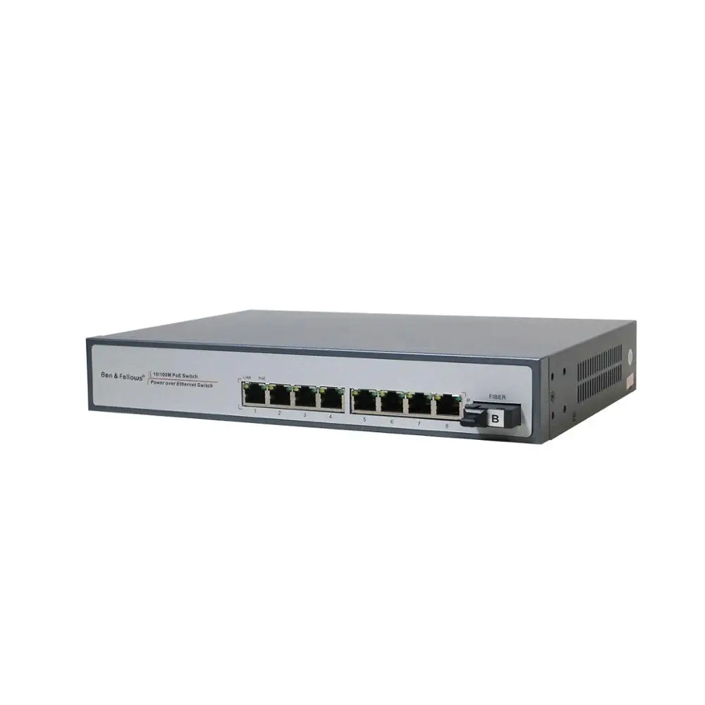 Сетевой коммутатор POE с 4 мощными портами PoE RJ45 LAN 10/100 мбит/с|Сценическое