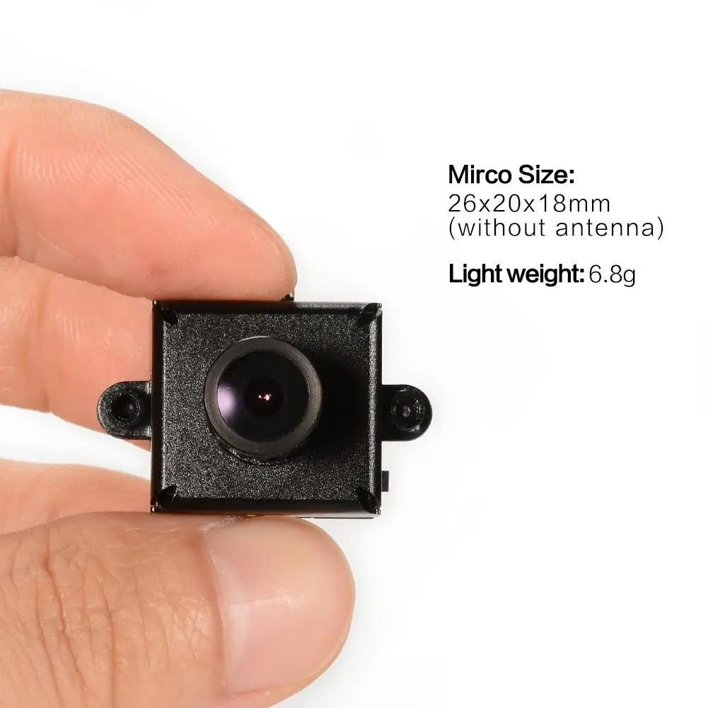 Камера LeadingStar 5 8G 40CH 25mW 1/3 cmos сенсор FPV Micro AIO с гибкой и съемной антенной для дрона