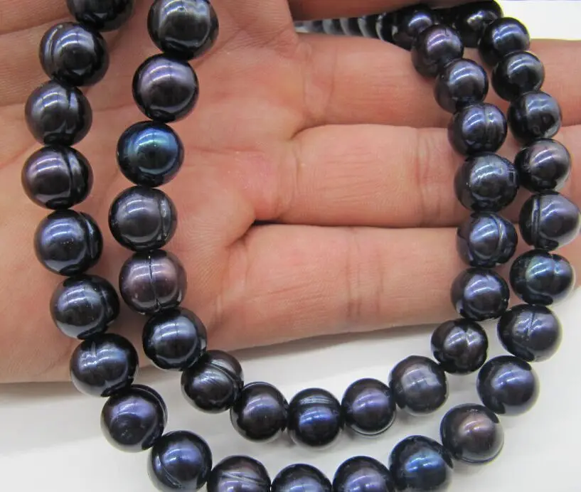 

classic 4-5mm natural south seas white Pearls necklace 18inch (9.13)
