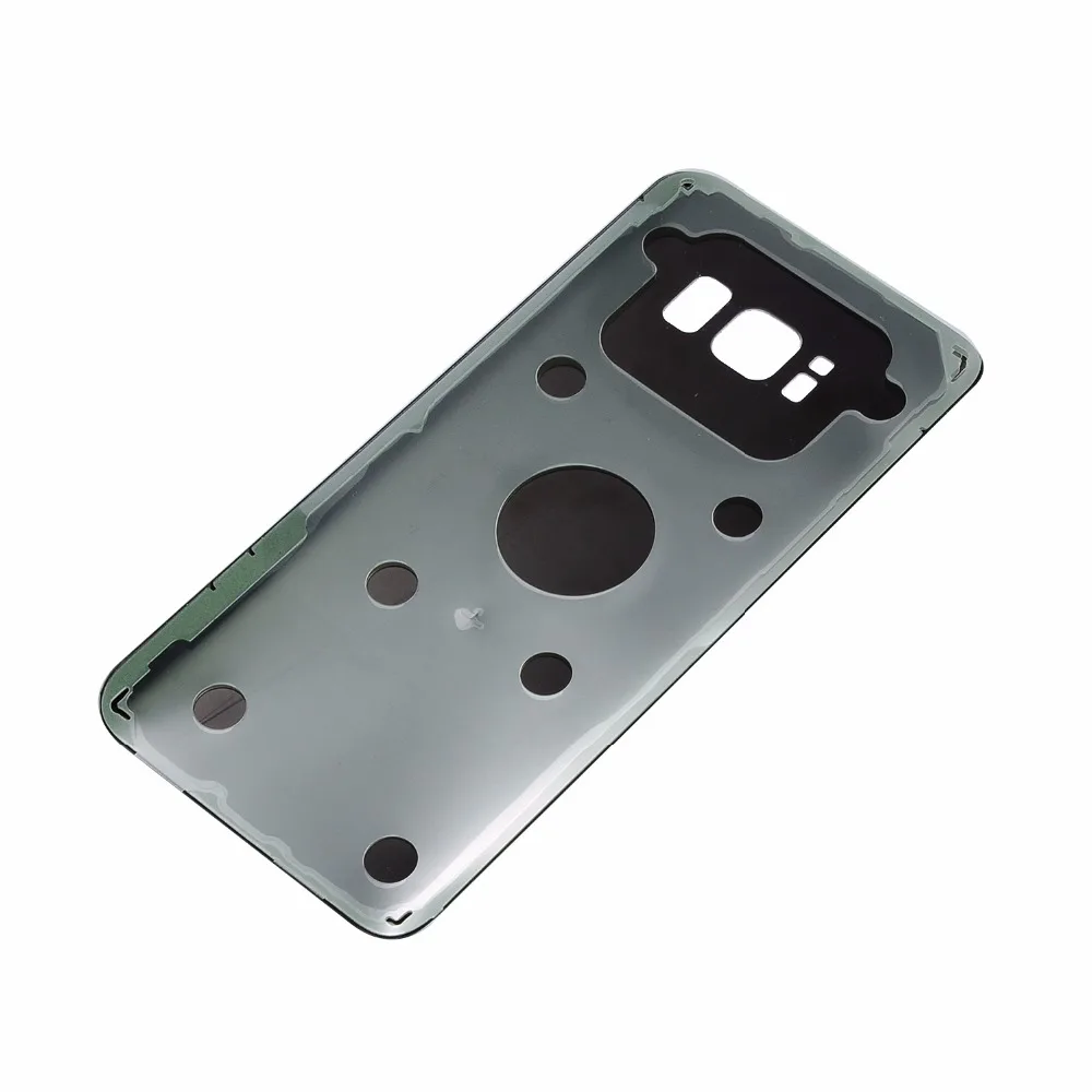 Для samsung Galaxy S8 G950 стеклянная Задняя крышка батареи Корпус для samsung Galaxy S8 Plus S8+ G955 задняя крышка