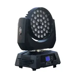 Движущиеся головки zoom light DMX wash с лучом света RGBW 4IN1 или RGBAW + UV 6in1 для профессионалов DJ Бар вечерние Вечеринка шоу сцены