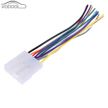 

Car CD Player Radio Wiring Harness Wire Cable Adapter Converter Automobiles Stereo Player Female Plug for NISSAN Livina Qashqai