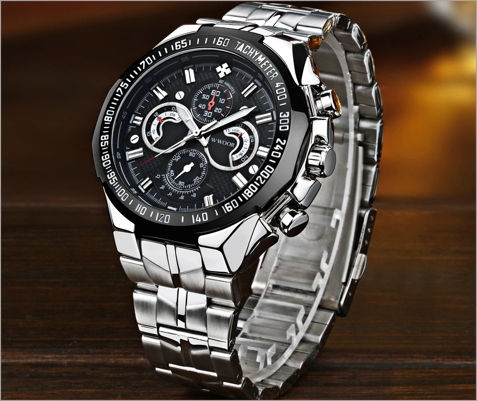 Мужские s часы лучший бренд класса люкс водонепроницаемые спортивные кварцевые часы мужские из нержавеющей стали часы с большим лицом мужские повседневные деловые наручные часы