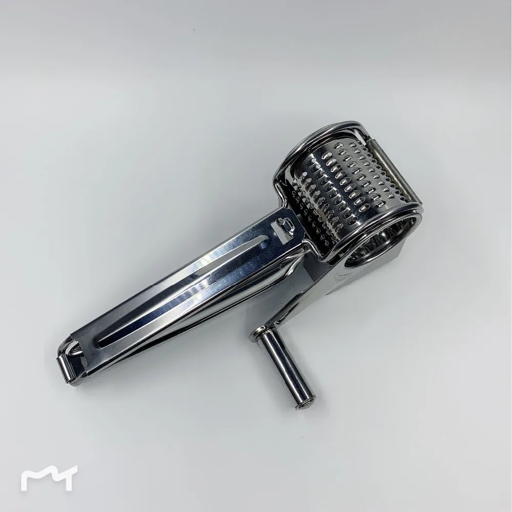 

Stainless steel cheese grater 1 drum slice cutting tool cheese grater multi-function kitchen craft rotation