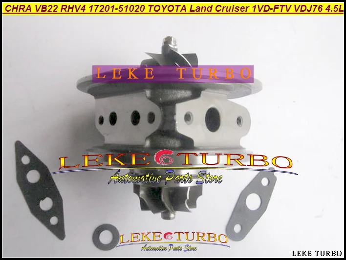 TURBO Cartridge CHRA VB22 RHV4 17201-51020 17201-51021 For TOYOTA Land Cruiser 200 D40 V8 1VD-FTV 1VDFTV VDJ76 VDJ78 VDJ79 4.5L (3)
