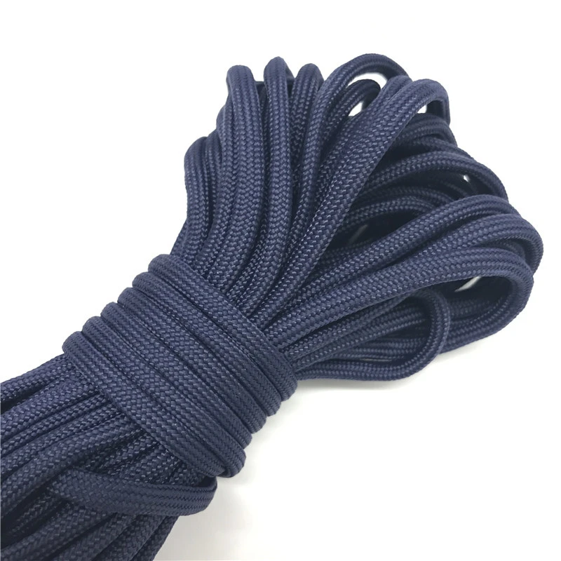 Paracord 550 Parachute Cord Lanyard Rope 5yards 4mm Mil Spec Type III 7 Strand DIY Bracelet Accessories nylon cord macrame cord waxed cord leather cord faux suede cord pvc cord packaging cord