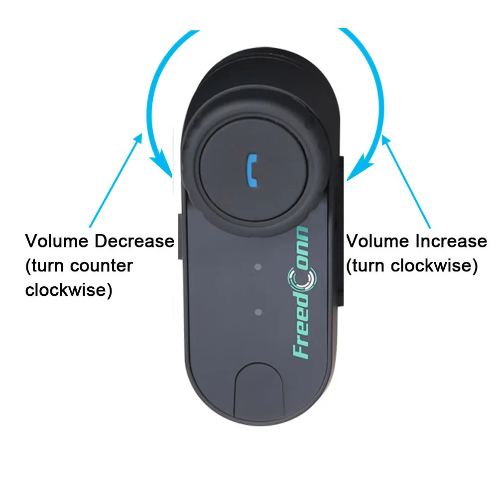 2 uds FreedConn T-COM FM Bluetooth casco de motocicleta intercomunicador interfono auriculares + Mi