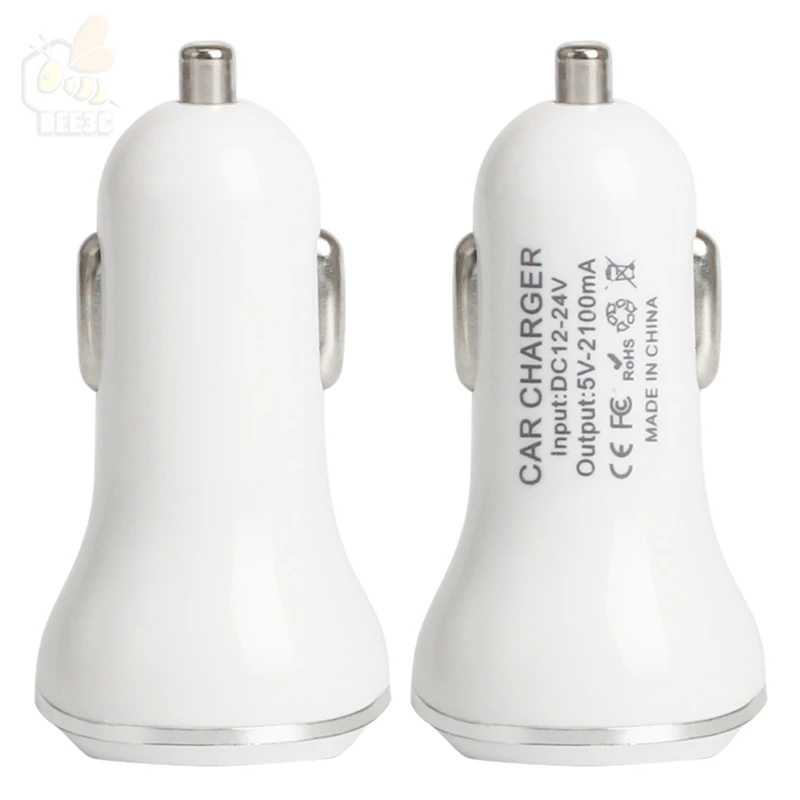 Высокое качество 2usb волна для серфинга Стиль Настоящее 2.1A + 1A 2U автомобильное