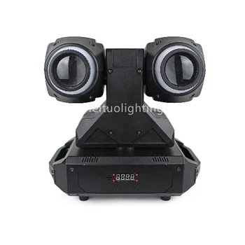 

New Arrival 4pcs/Lot 2x30w Moving Head Led Beam RGBW 4in1 DMX Light With 2x12 Led Light Strip Fast Rotation DJ Movinghead Beam