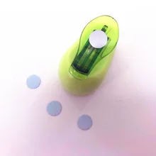 Прекрасный 10 мм Круг круглой формы карты Дырокол бумаги Дырокол скрапбукинг ручной работы Дырокол