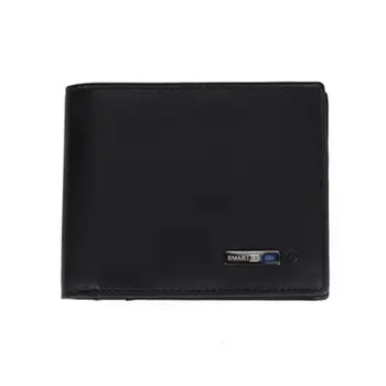 

Fashionable Men Genuine Leather Bluetooth Smart Wallet Anti Lost GPS Locator Tracker Credit Card Holder Purse