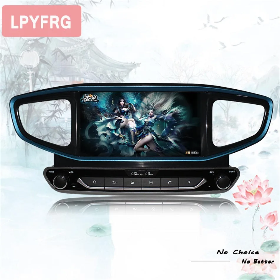 Best Android 9.0 AUDIO Video Car GPS Navigation DVD Player GPS Navigation For HYUNDAI Ioniq/Ioniq Hybrid 2016-2020 Car Stereo Radio 0