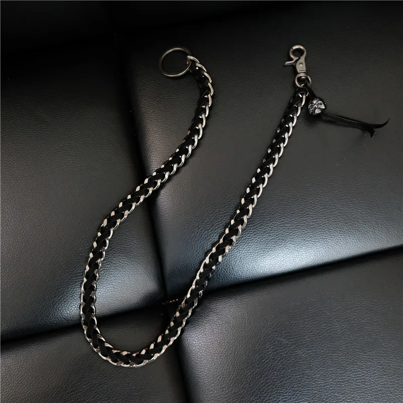 

Fashion Pants Chain Men Hip-hop Punk Rock Accessories Skull Big Hook belt Jeans Waist Chains Metal Chain Complex