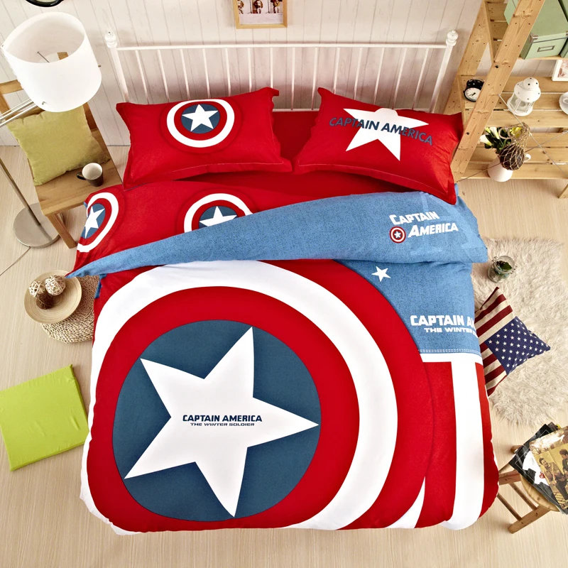 New Unique Batman Bedding Sets Home Textile American Hero Superman
