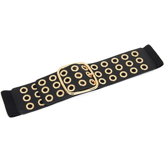 Newest Design waistbands lady waist belt Dress Adornment For women Waistband gold Cummerbunds High Quality Strap Elastic Belts