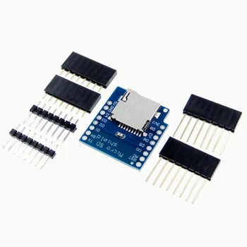 

10PCS Micro SD Card Shield For D1 Mini TF WiFi ESP8266 Compatible SD Wireless Module For D1 Mini