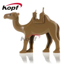 20 шт. PG1130 коричневый верблюд с седлом Принц Персии джунгли Приключения белый тигр Кирпичи Строительные блоки Детские Подарочные игрушки