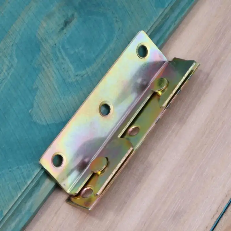 8pcs Iron Furniture Wood Bed Fittings Connectors Brackets Joiners Hook